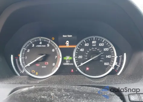 2016 Acura Tlx V6 Tech z USA, uszkodzony, nr VIN 19UUB2F52GA008035